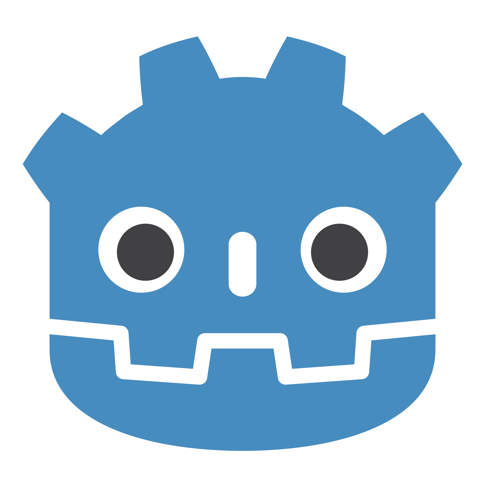 le logo de godot
